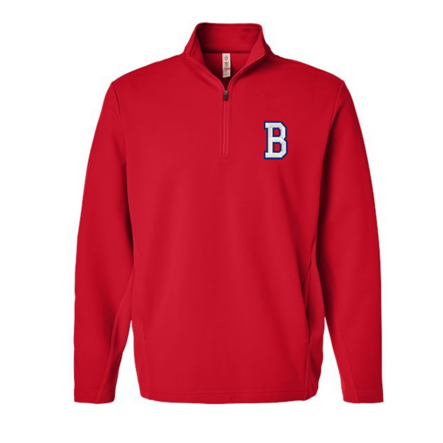 Unisex Embroidered Quarter Zip