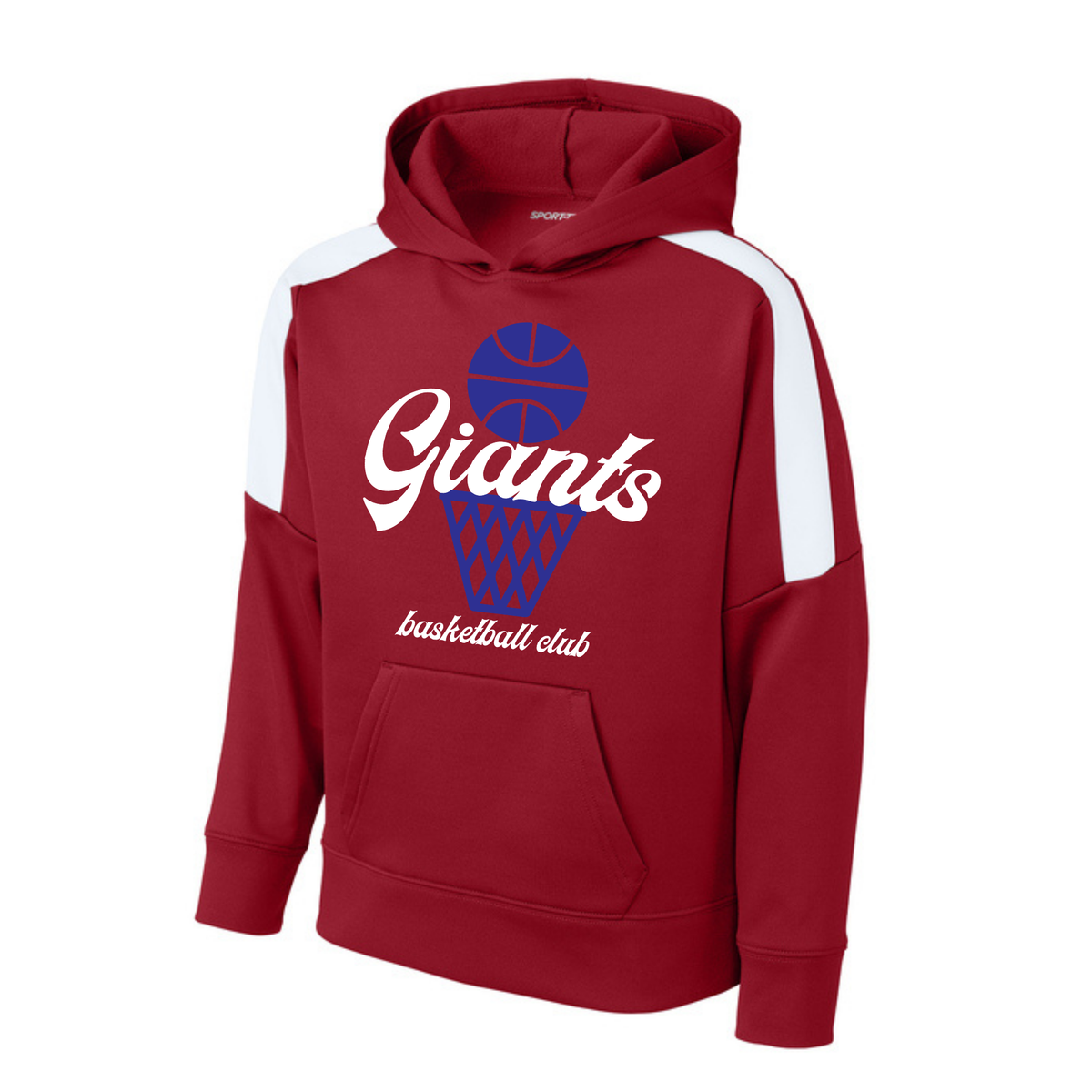 Youth/Adult Colorblock Hoodie - Giants Logo