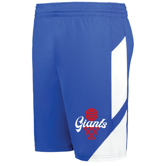 Youth Step-Back Modern Fit Basketball Shorts - Blue