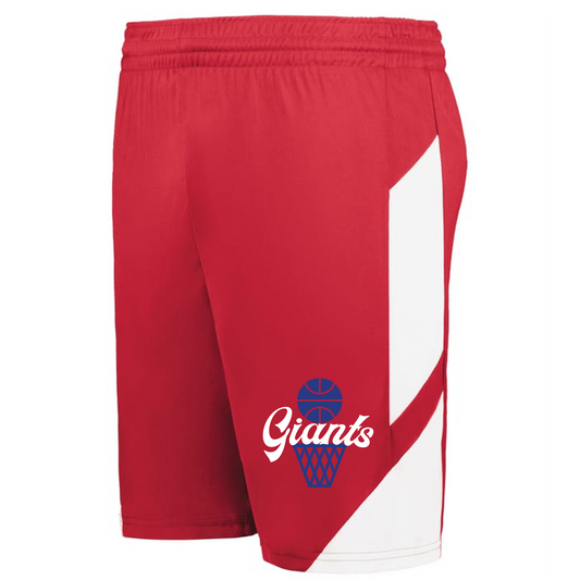 Youth Step-Back Modern Fit Basketball Shorts - Red