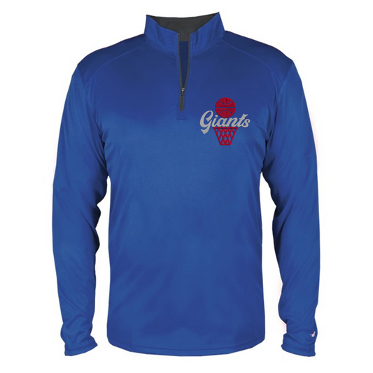 Youth/Adult Sport B-Core 1/4 Zip - Blue