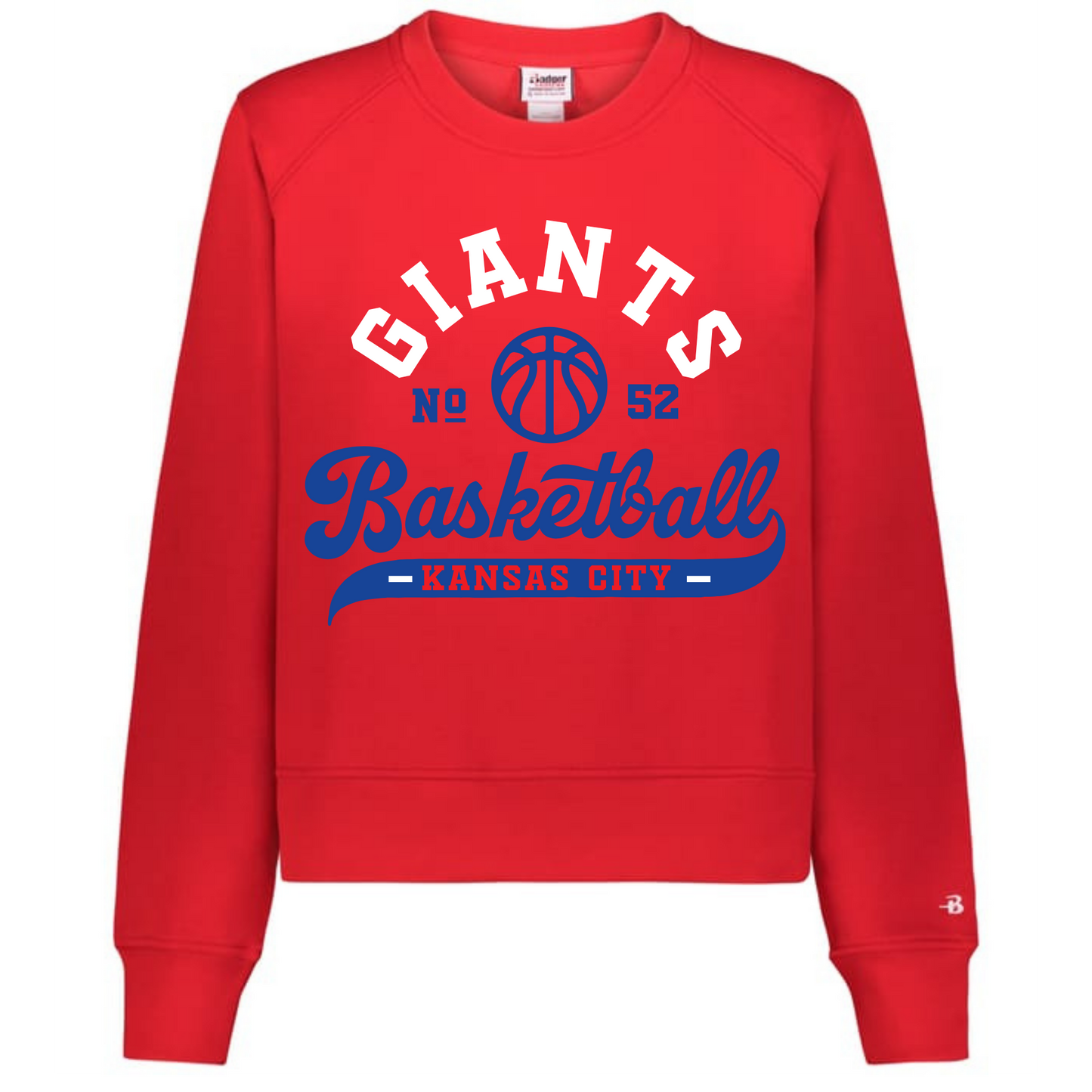 Sport Athletic Fleece Ladies Crop Crew