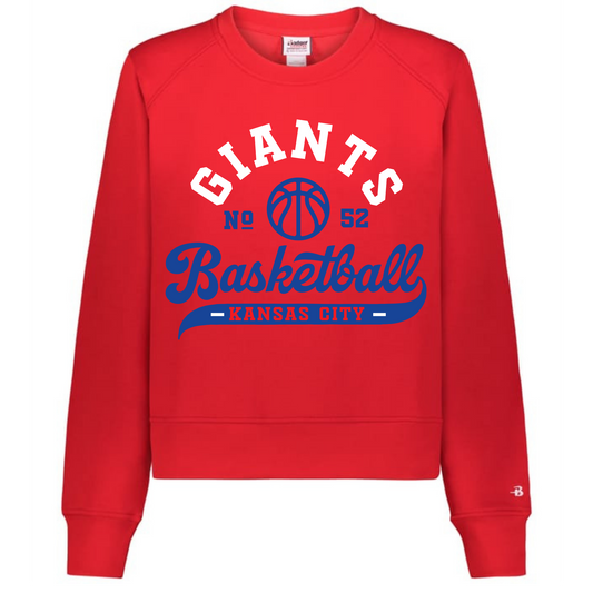 Sport Athletic Fleece Ladies Crop Crew