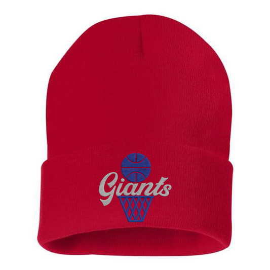 Red Cuffed Beanie