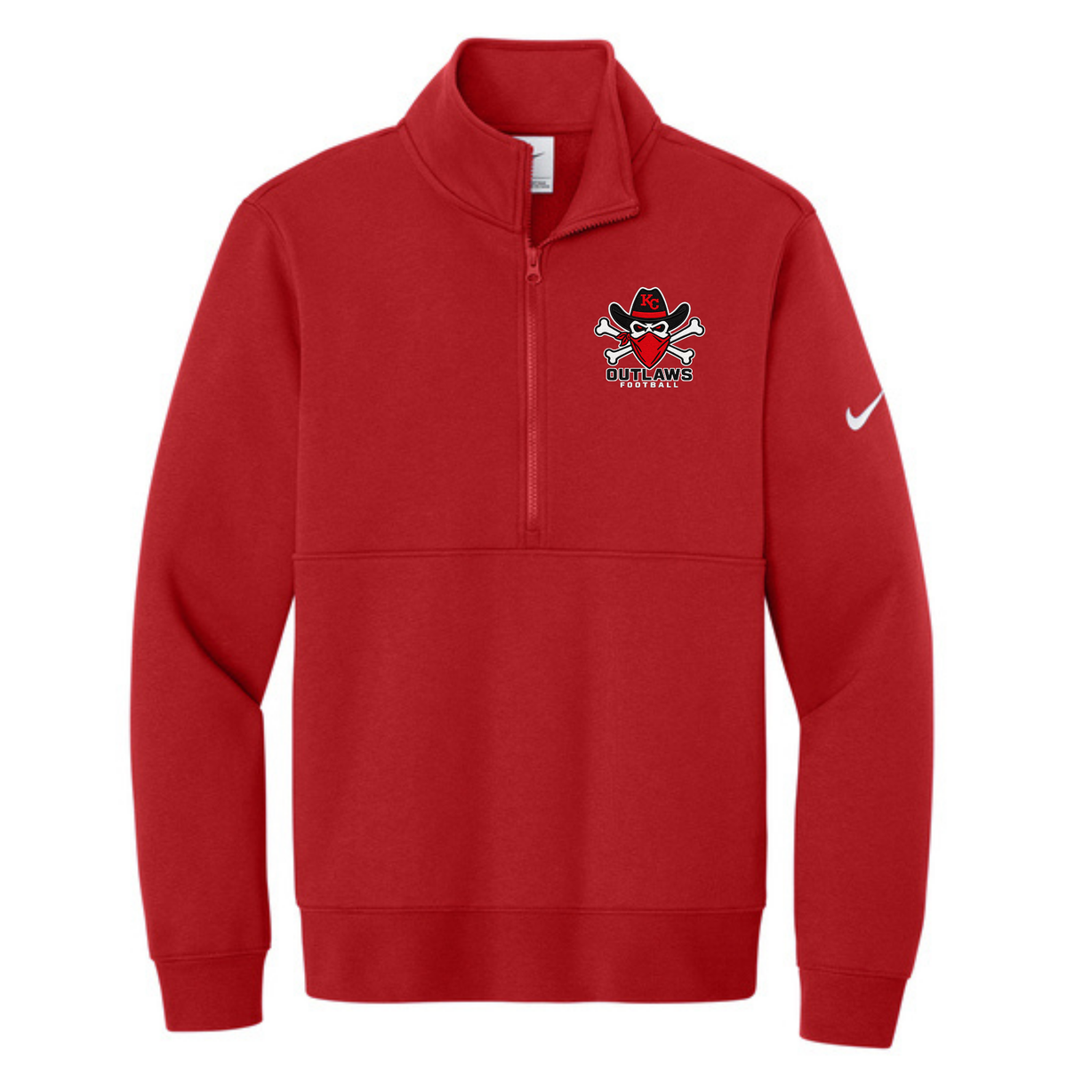 Nike Club Fleece Sleeve Swoosh 1/2-Zip