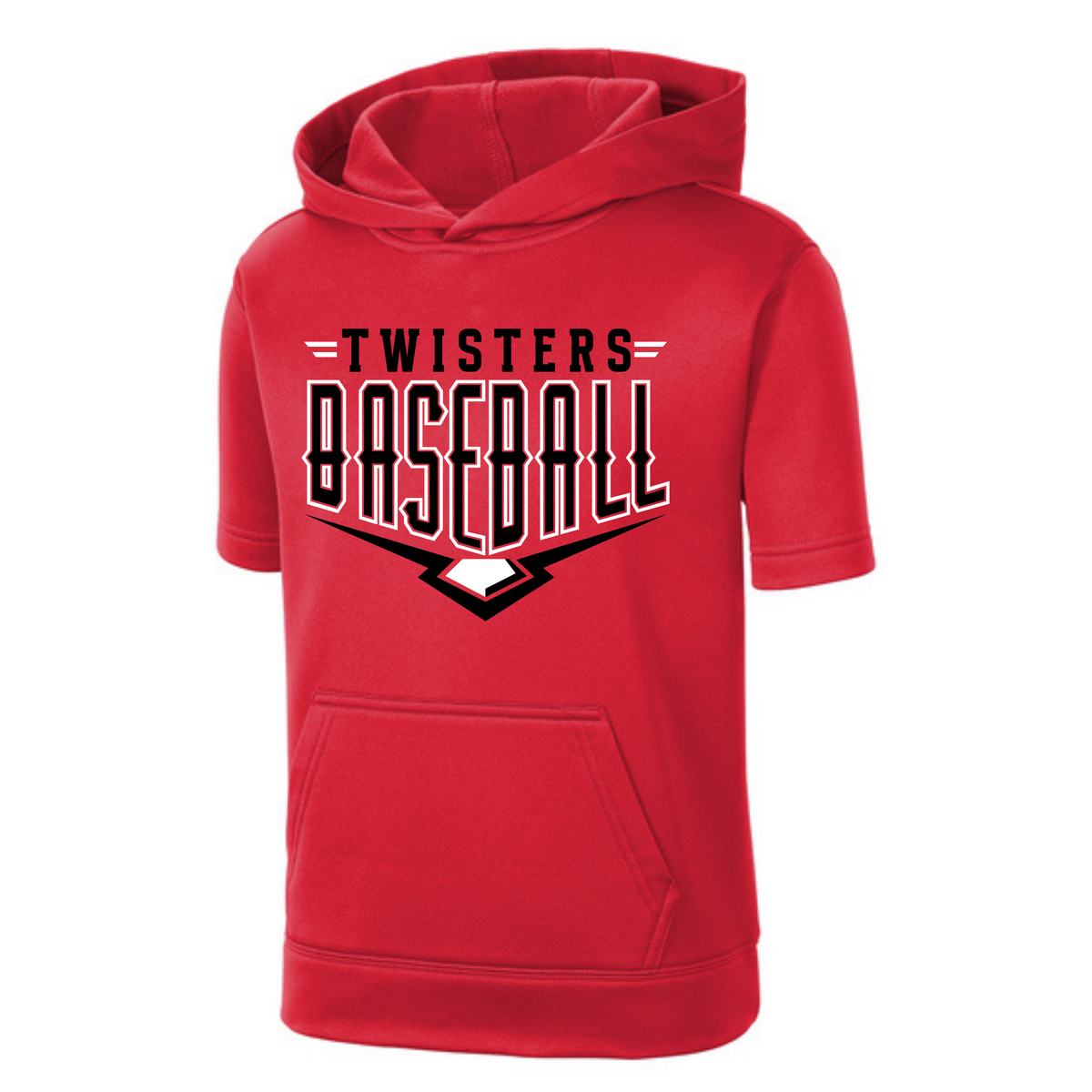 Youth/Adult Short Sleeve Hoodie - Twisters