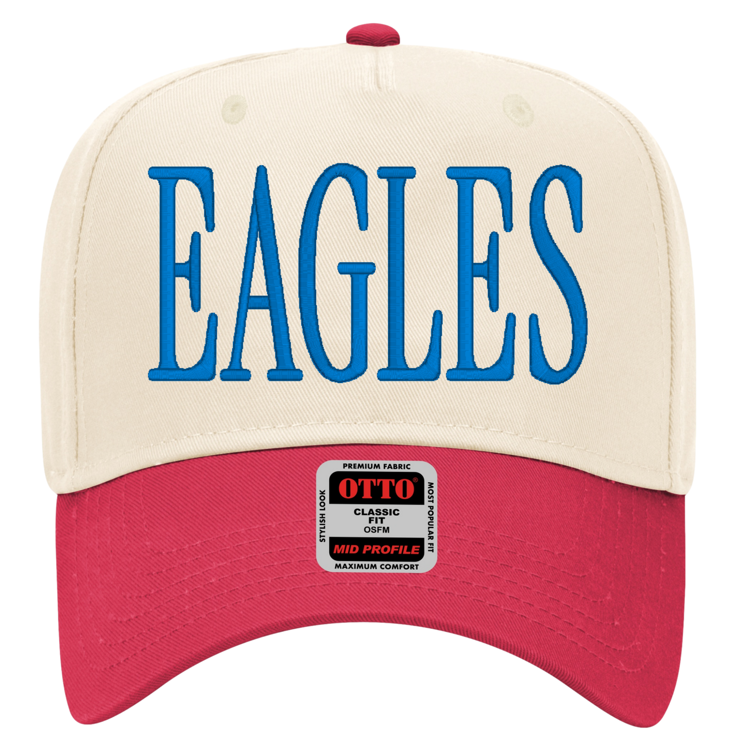 Two Tone Eagles Hat