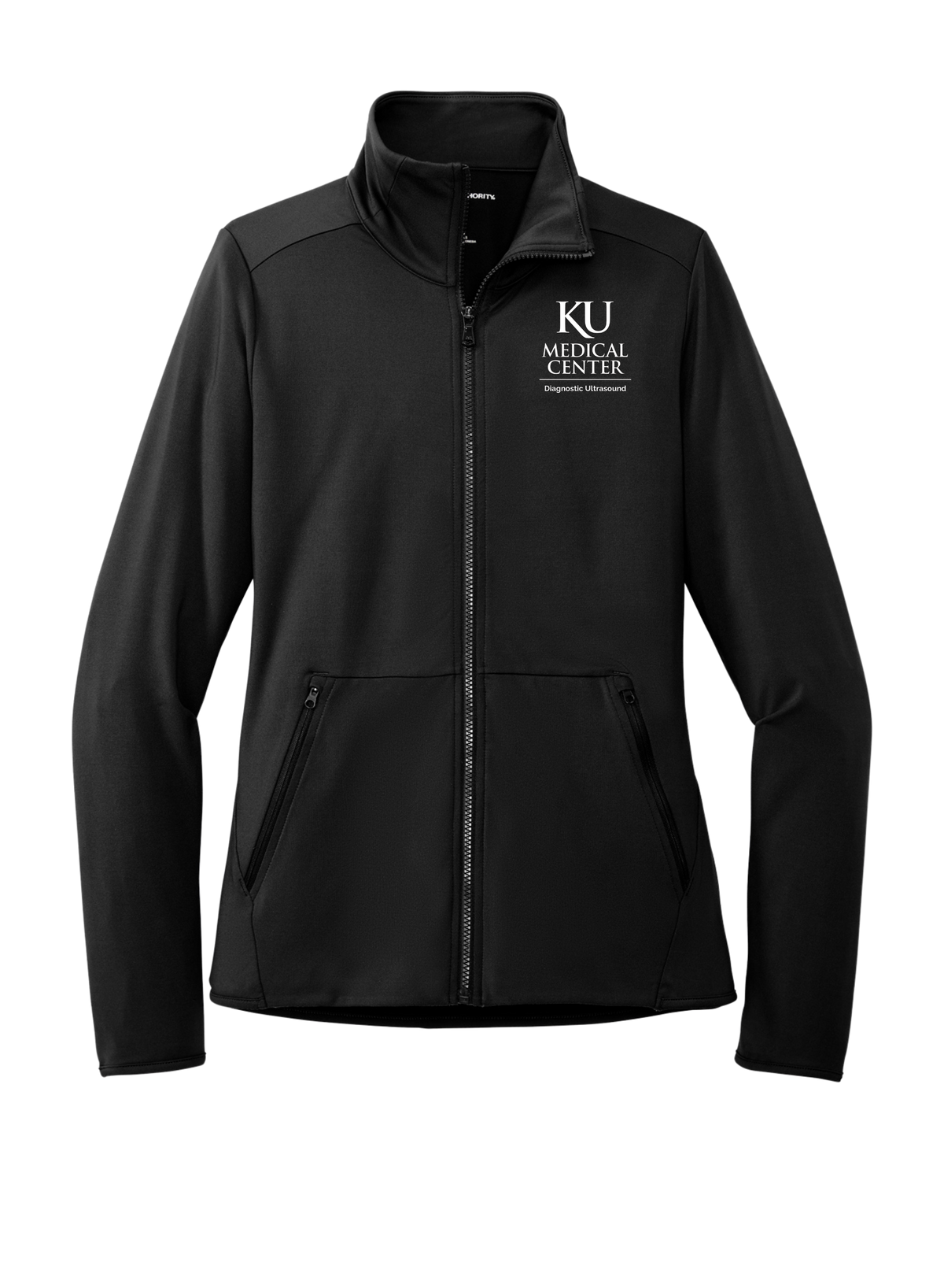 Port Authority® Women's Accord Stretch Fleece Full-Zip - KU Med Logo