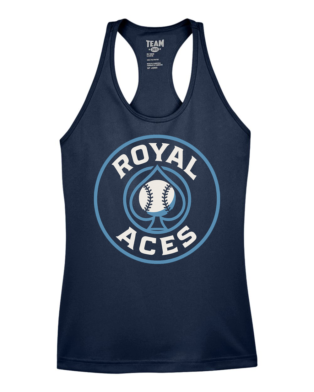 Women's Racerback Tank - Royal Aces