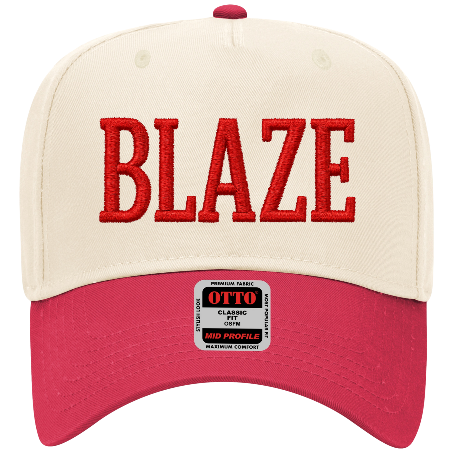 Two Tone Embroidered Hat - KC Blaze