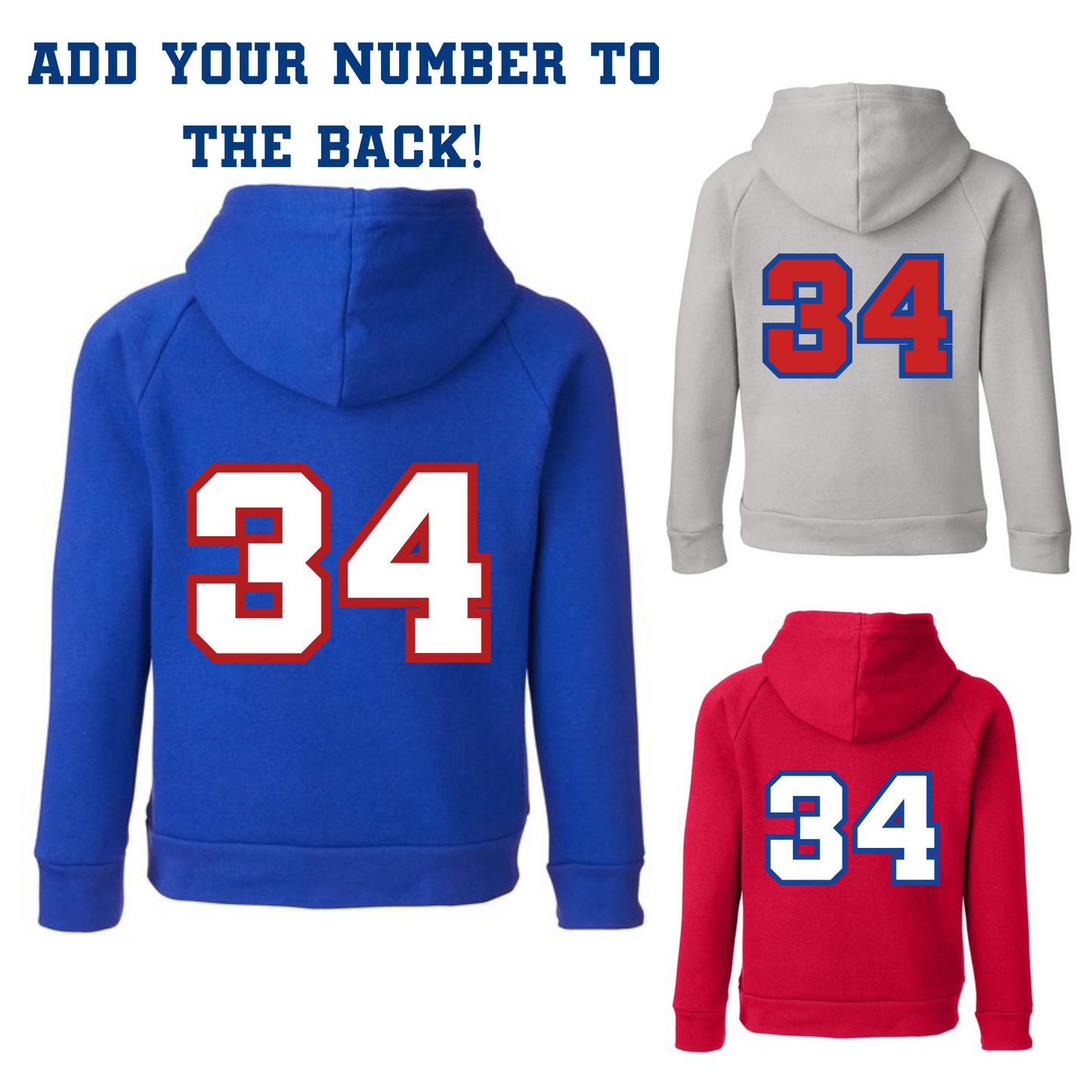 Youth Under Armour Hoodie - blue