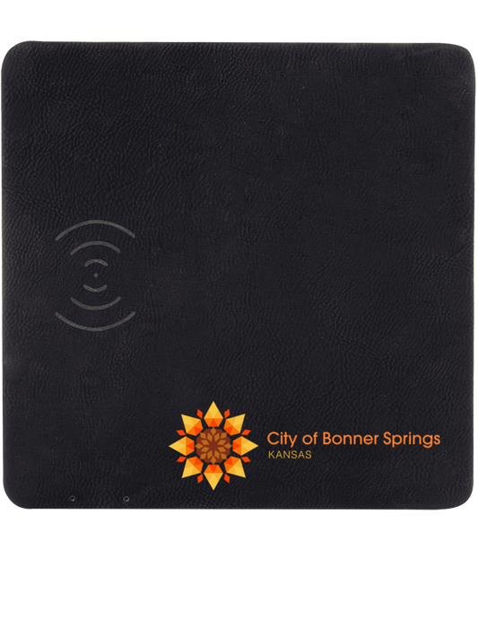 8x8 Charging Leatherette Phone Charging Mat