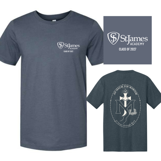 2027 SJA Senior Triblend Tee