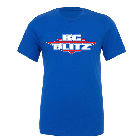 Bella Canvas Royal Tee - toddler/youth/adult - KC Blitz