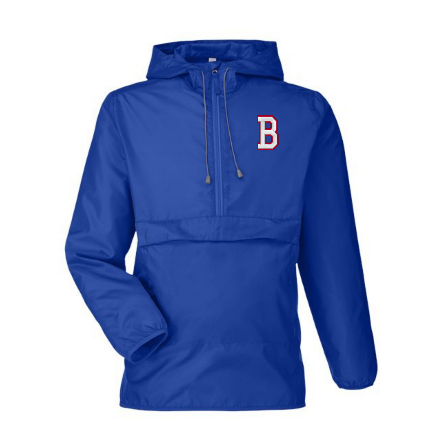 Unisex Embroidered Windbreaker