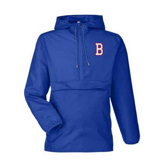 Unisex Embroidered Windbreaker