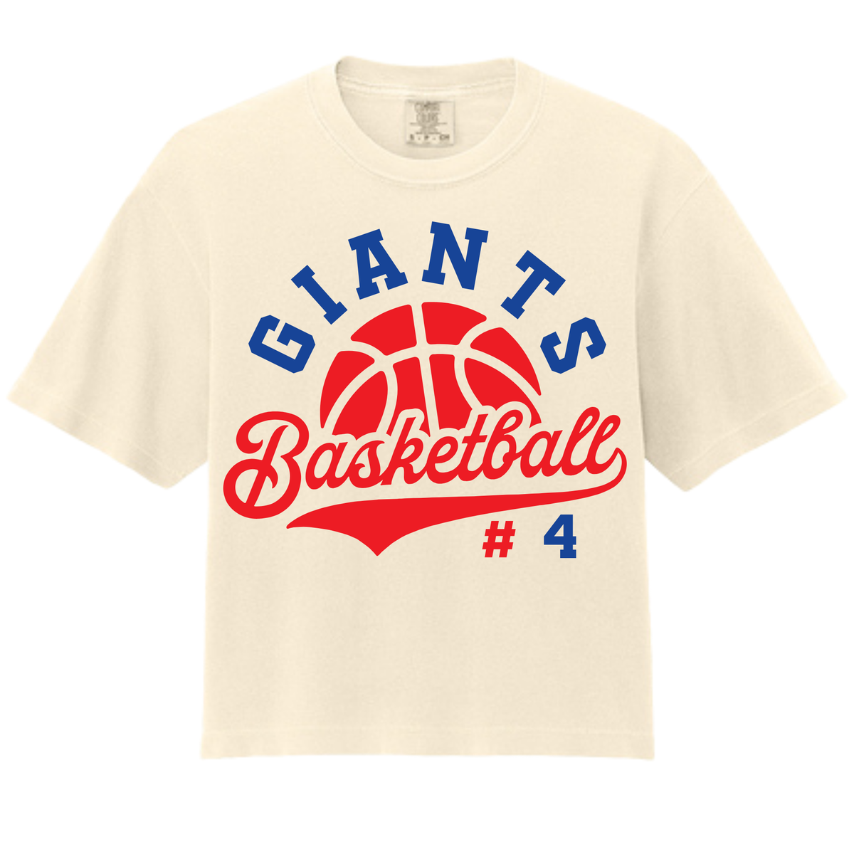Comfort Colors - Crop / Regular Tee - Giants
