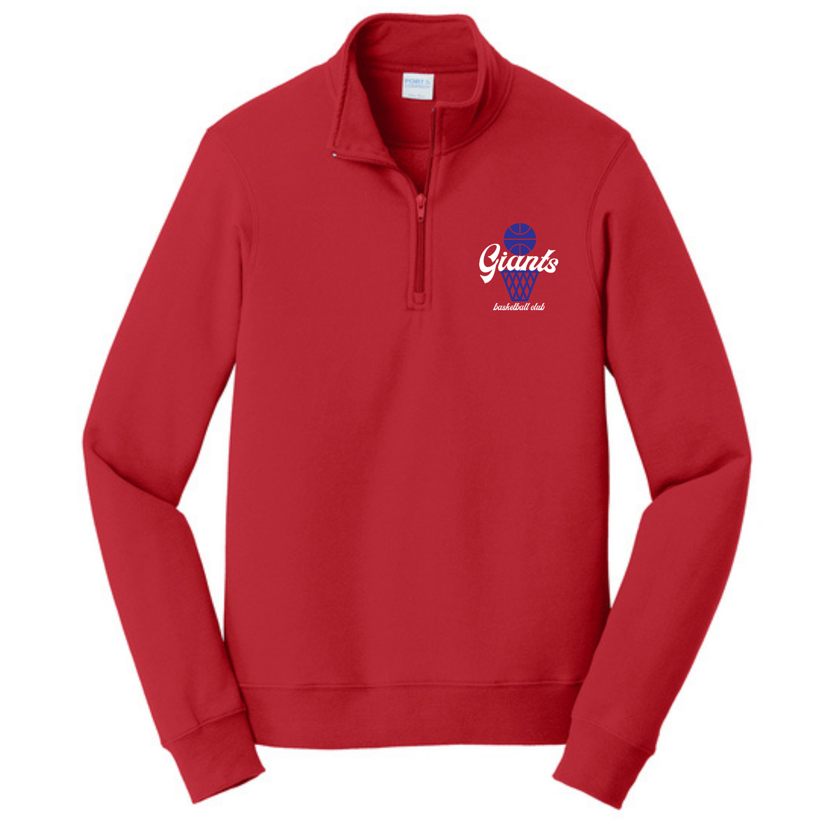Fleece Quarter Zip - Embroidered Giants