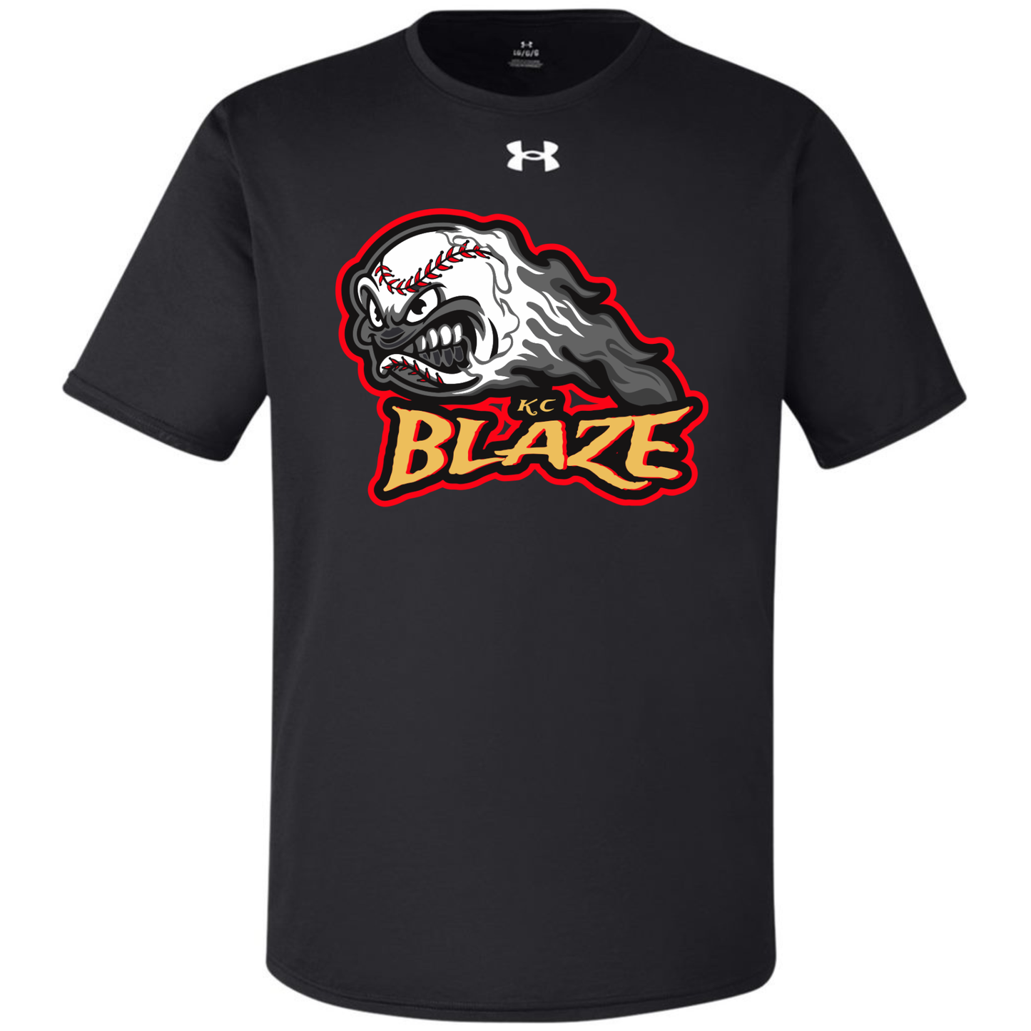 Under Armour Youth Dri-Fit Shirt - KC Blaze Baseball