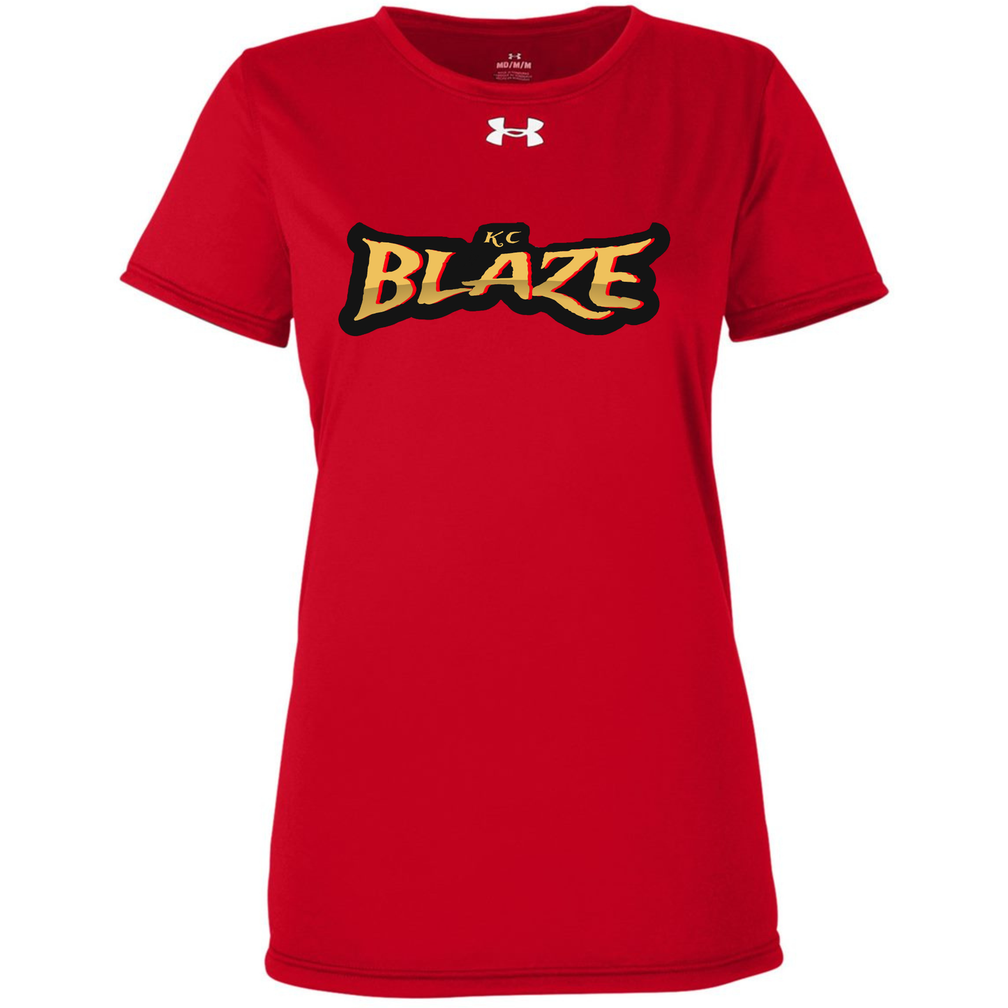 Women's Under Armour Dri-Fit Shirt - KC Blaze Baseball