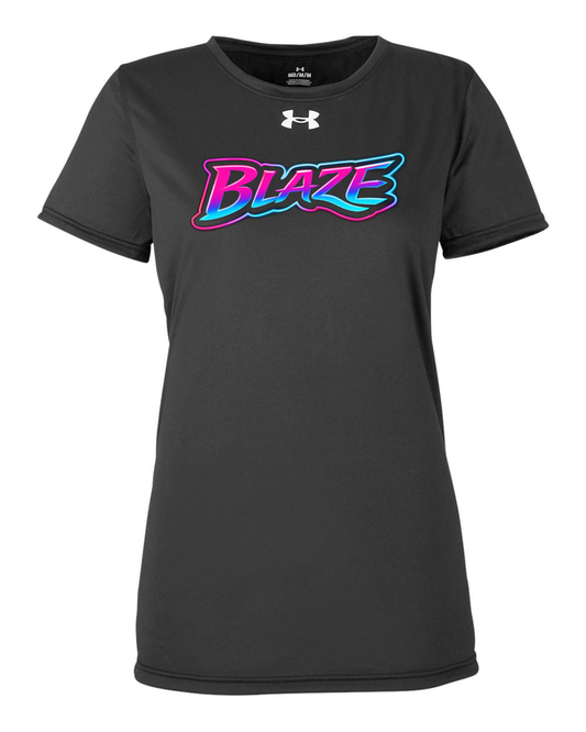 Women's Under Armour Dri-Fit Shirt - KC Blaze Neon Logo