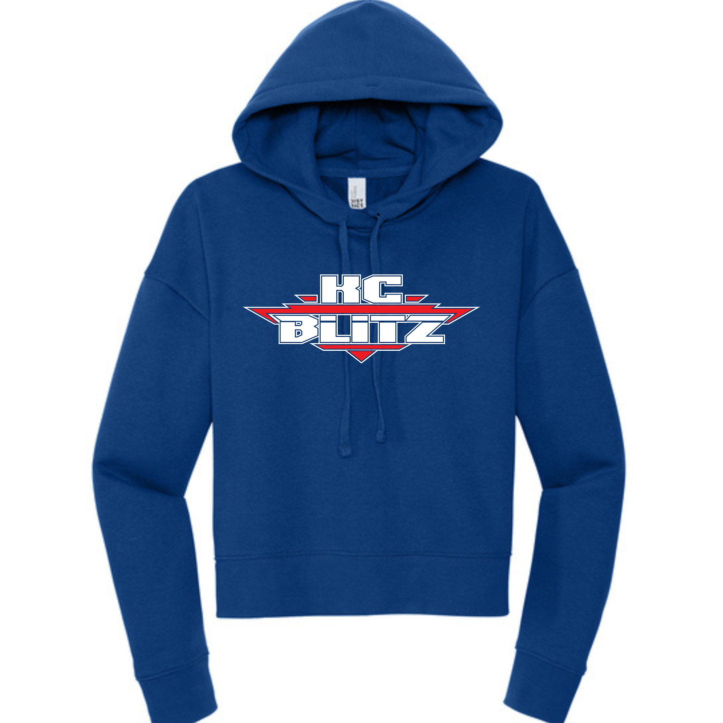 Cropped KC Blitz Football Hoodie