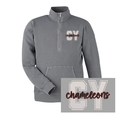 Quarter Zip - Acid Wash