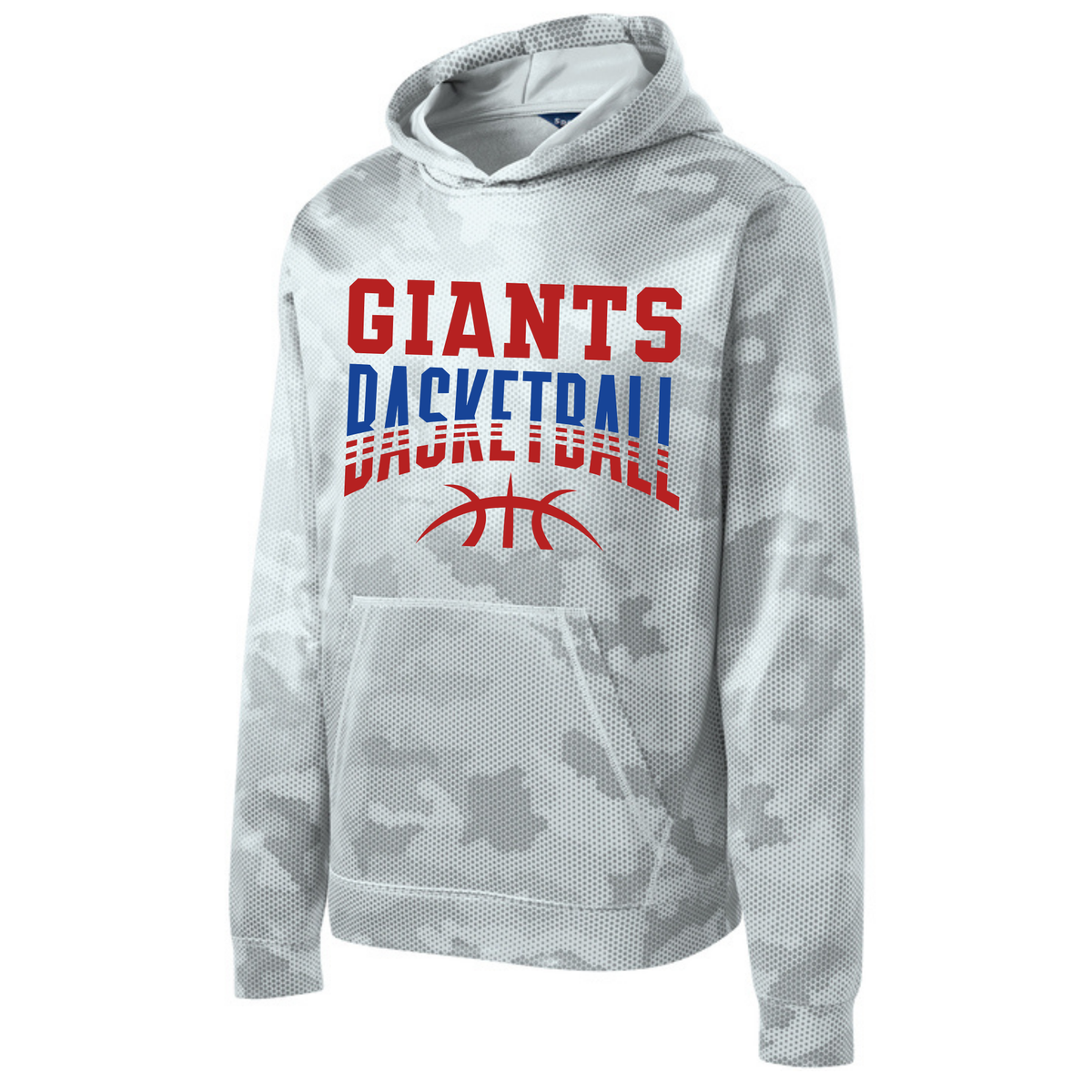 Youth/Adult Grey Camo Hoodie - Giants