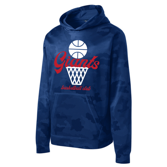 Youth/Adult Grey Blue Hoodie - Giants