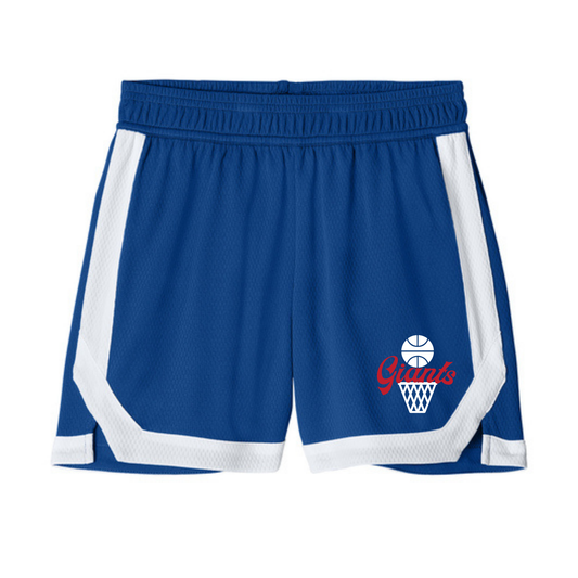 Youth 5" Basketball Shorts - Red/Blue