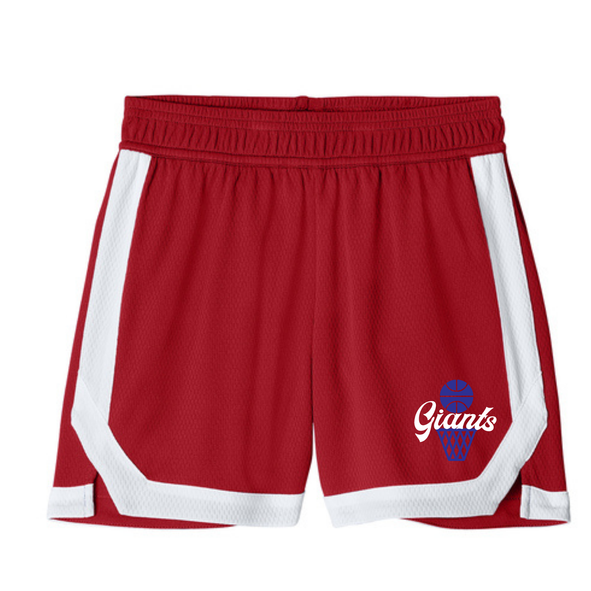 Youth 5" Basketball Shorts - Red/Blue