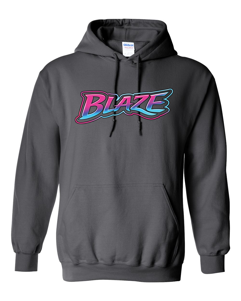 Adult and Youth Fleece Hoodie - Neon Blaze Logo