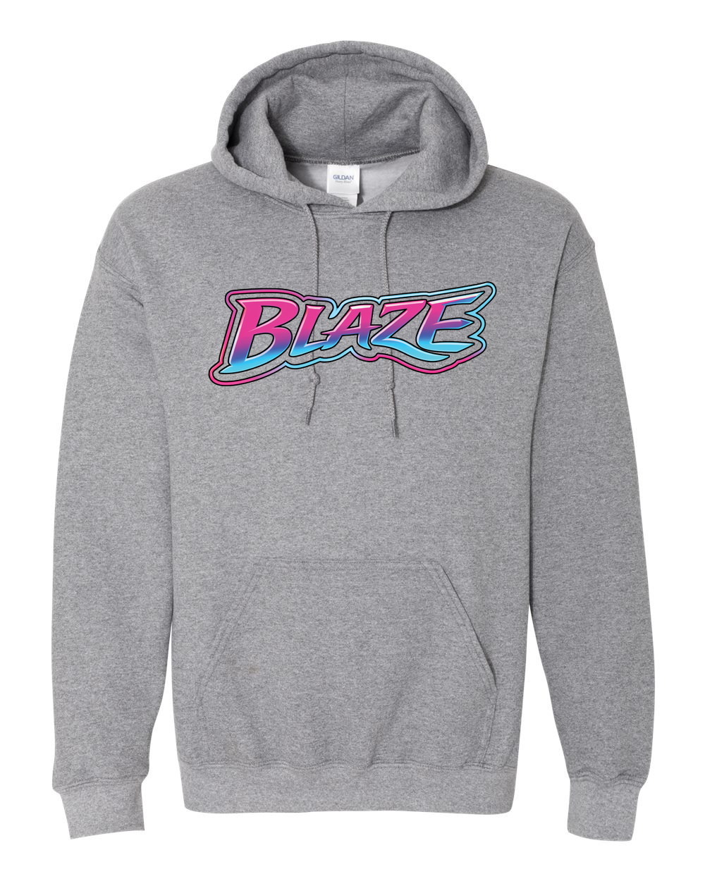 Adult and Youth Fleece Hoodie - Neon Blaze Logo