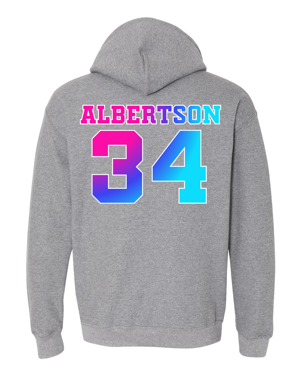 Adult and Youth Fleece Hoodie - Neon Blaze Logo
