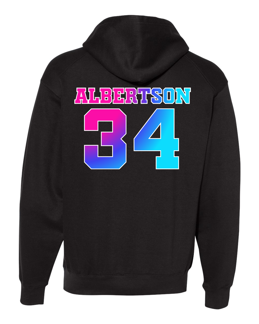 Adult and Youth Fleece Hoodie - Neon Blaze Logo