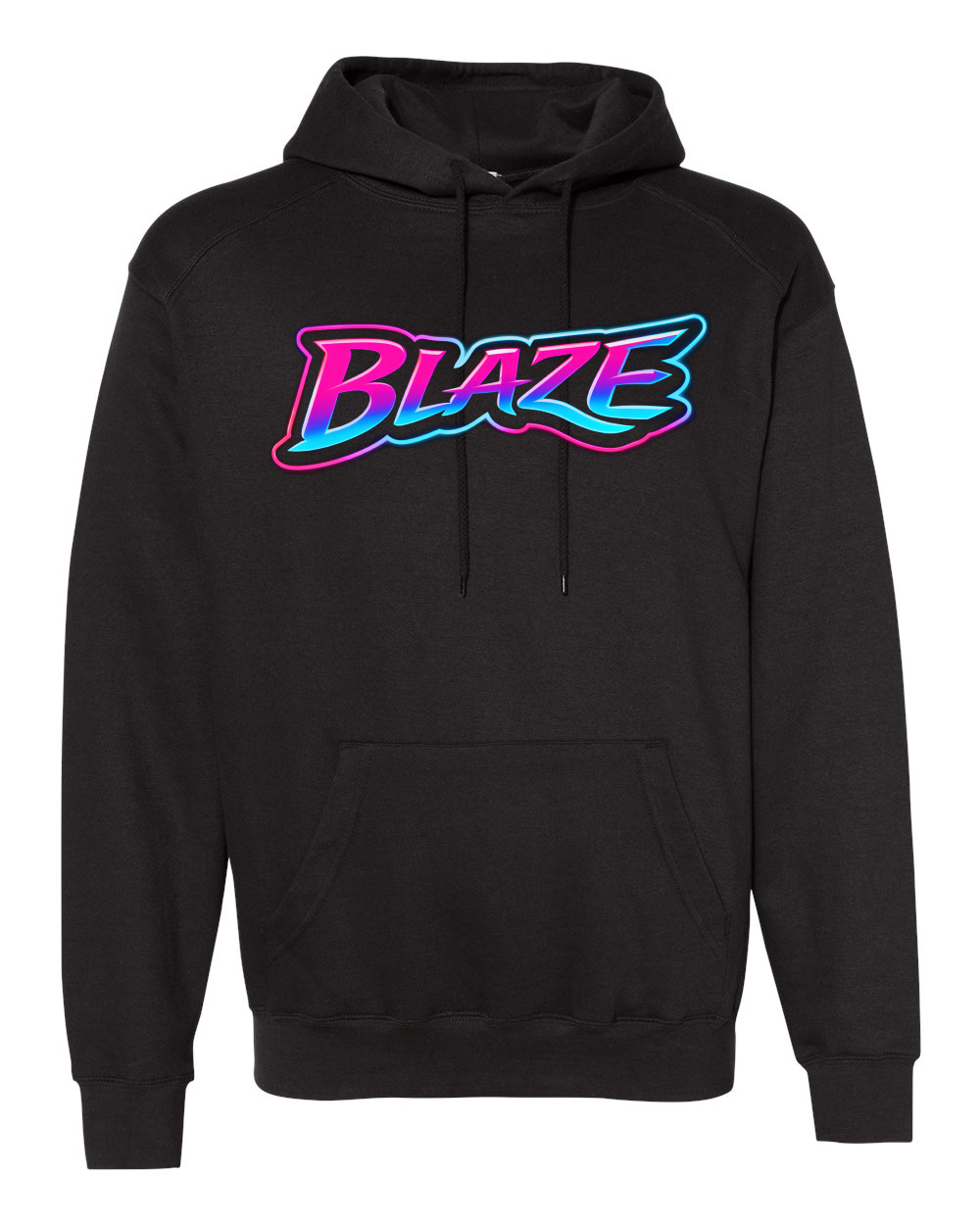 Adult and Youth Fleece Hoodie - Neon Blaze Logo