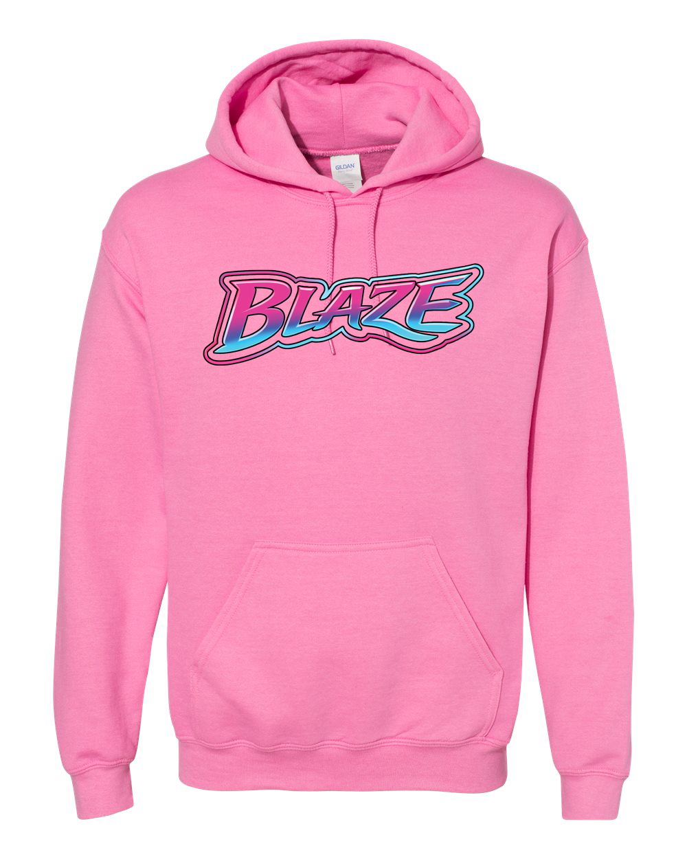 Adult and Youth Fleece Hoodie - Neon Blaze Logo