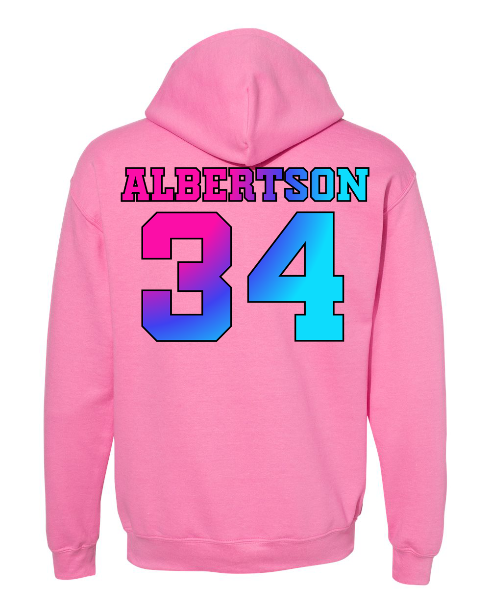 Adult and Youth Fleece Hoodie - Neon Blaze Logo