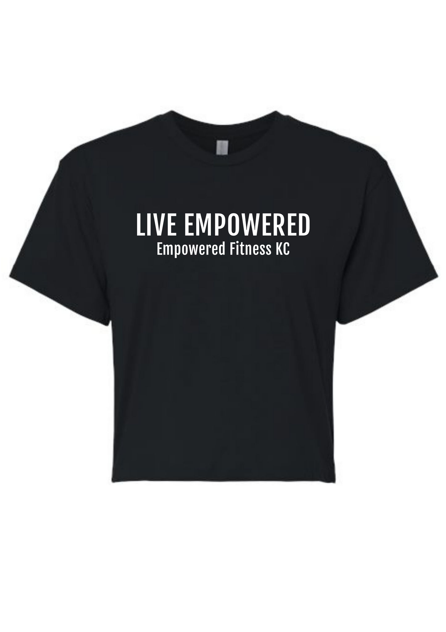 Empowered Fitness Crop Top