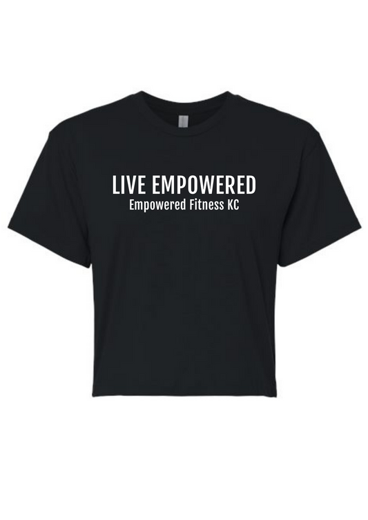 Empowered Fitness Crop Top