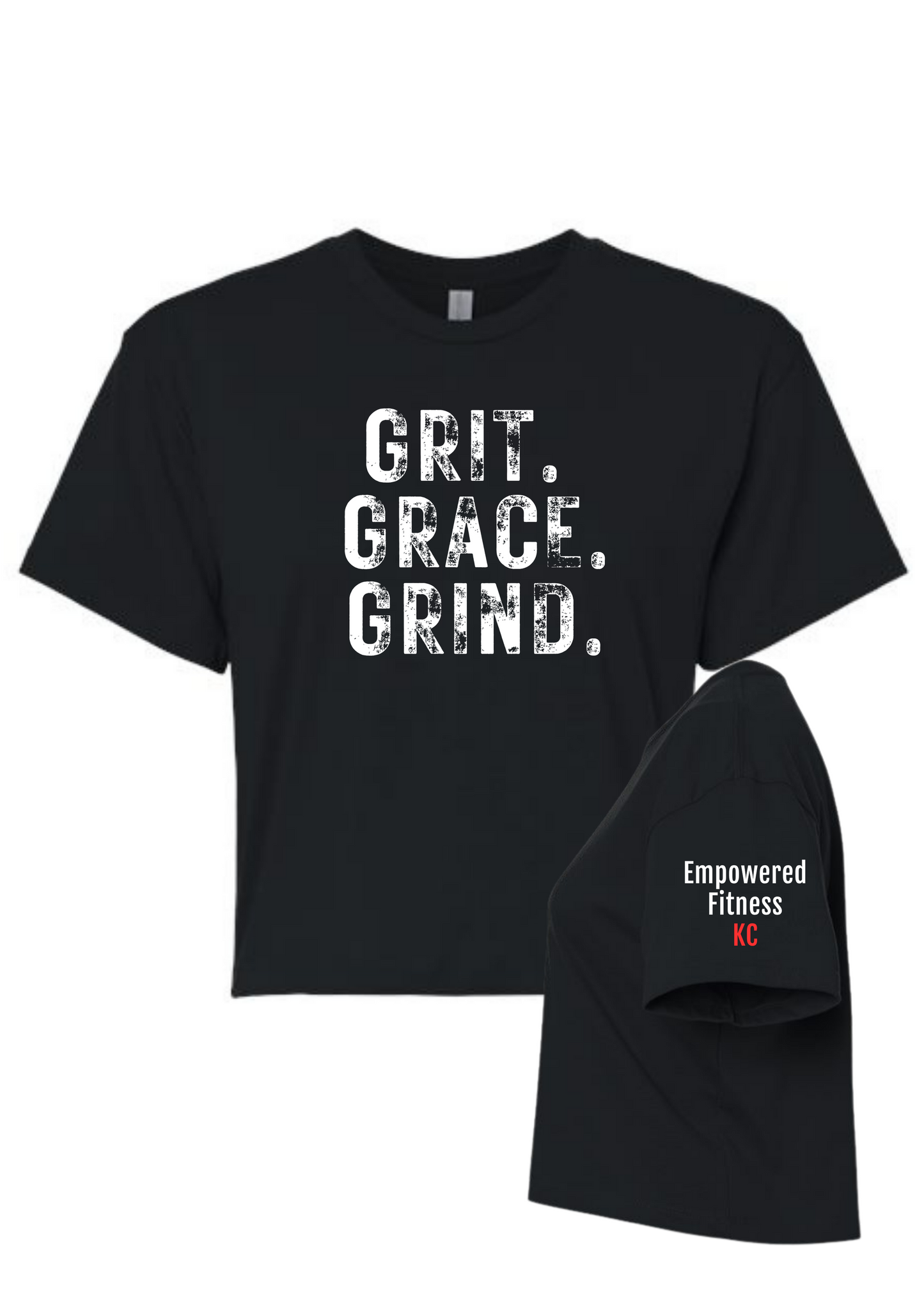 Grit Grace Grind Cropped Tee