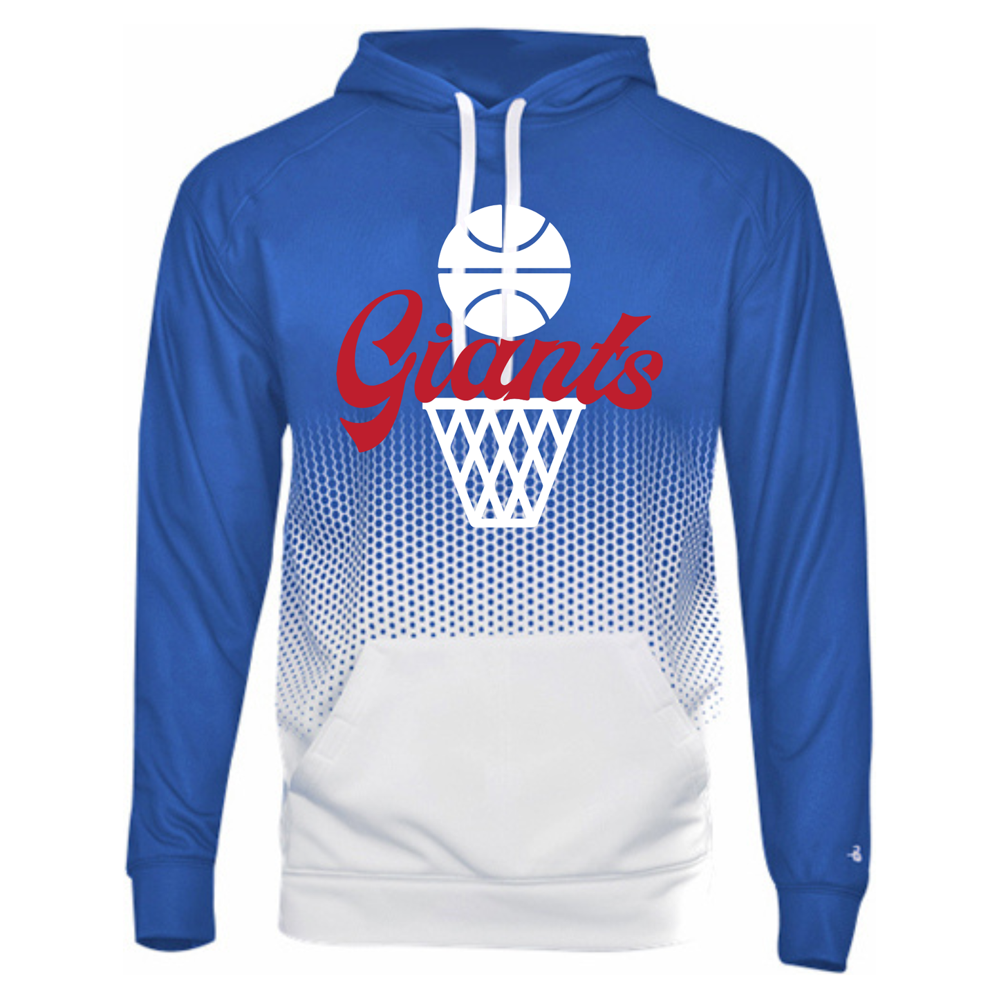 Youth Hex 2.0 Hoodie - Blue Giants Logo