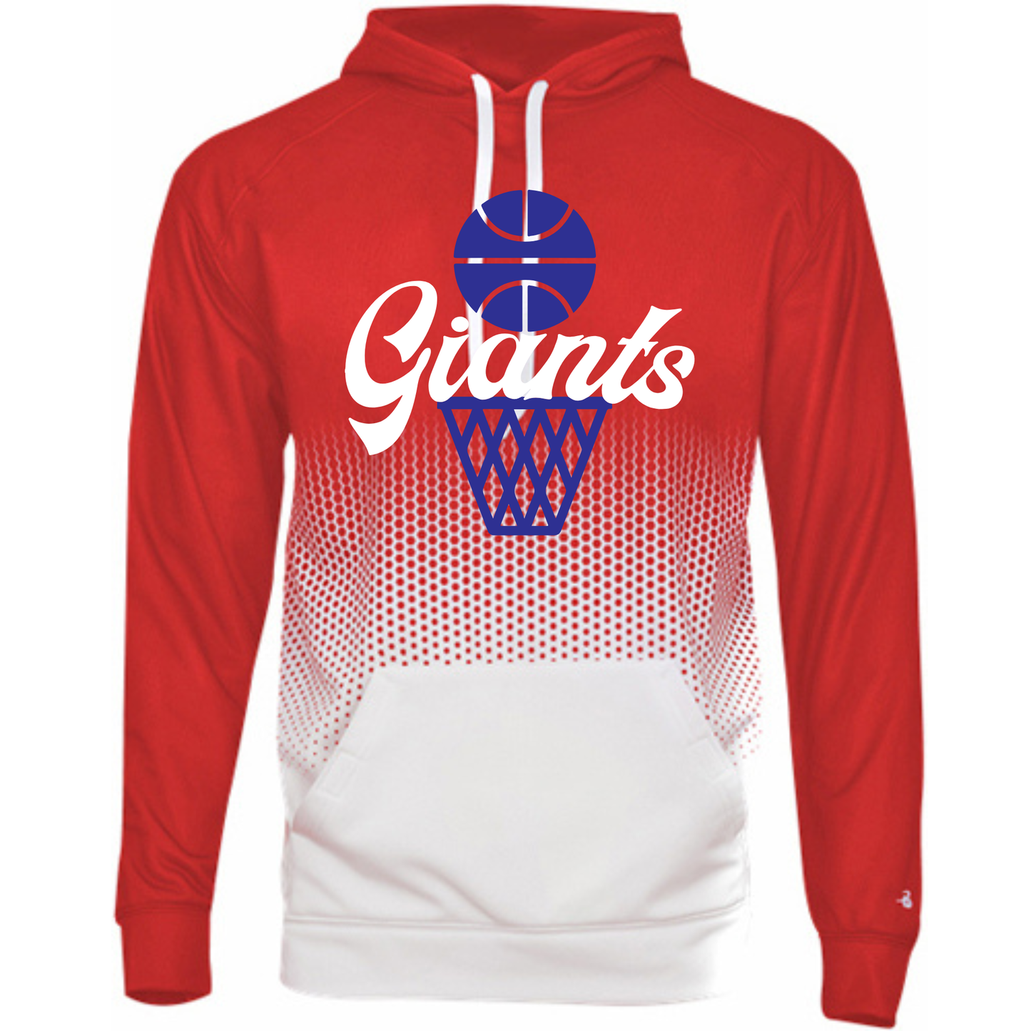 Youth Hex 2.0 Hoodie - Red Giants Logo