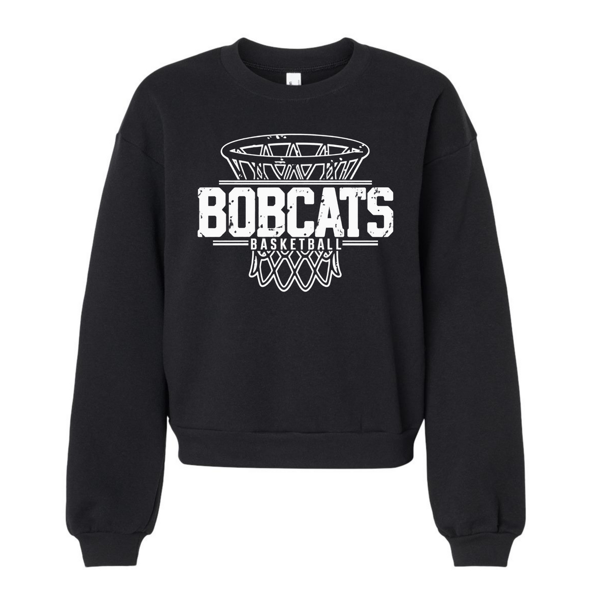 Cropped Hoop Sweatshirt