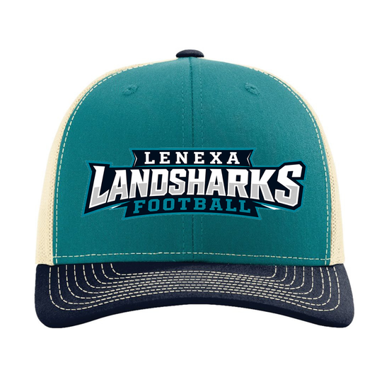 Richardson 112 Landsharks Teal Hat