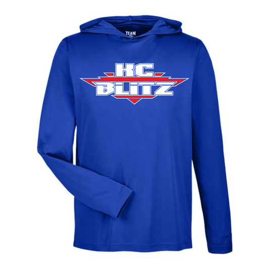 Youth/Adult Long Sleeve Dri-Fit Hoodie - KC Blitz