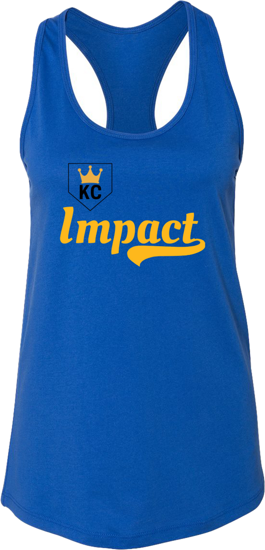 Women's Flowy Racerback Tank - KC Impact