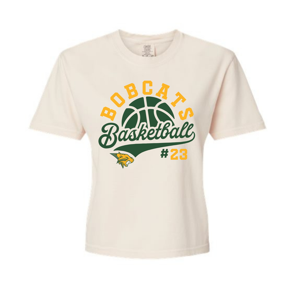 Comfort Colors - Crop / Regular Tee - Bobcats
