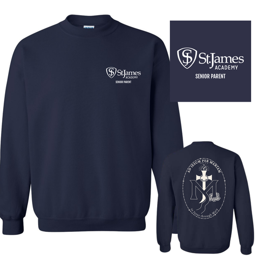 Senior Parent 2027 - Gildan Sweatshirt