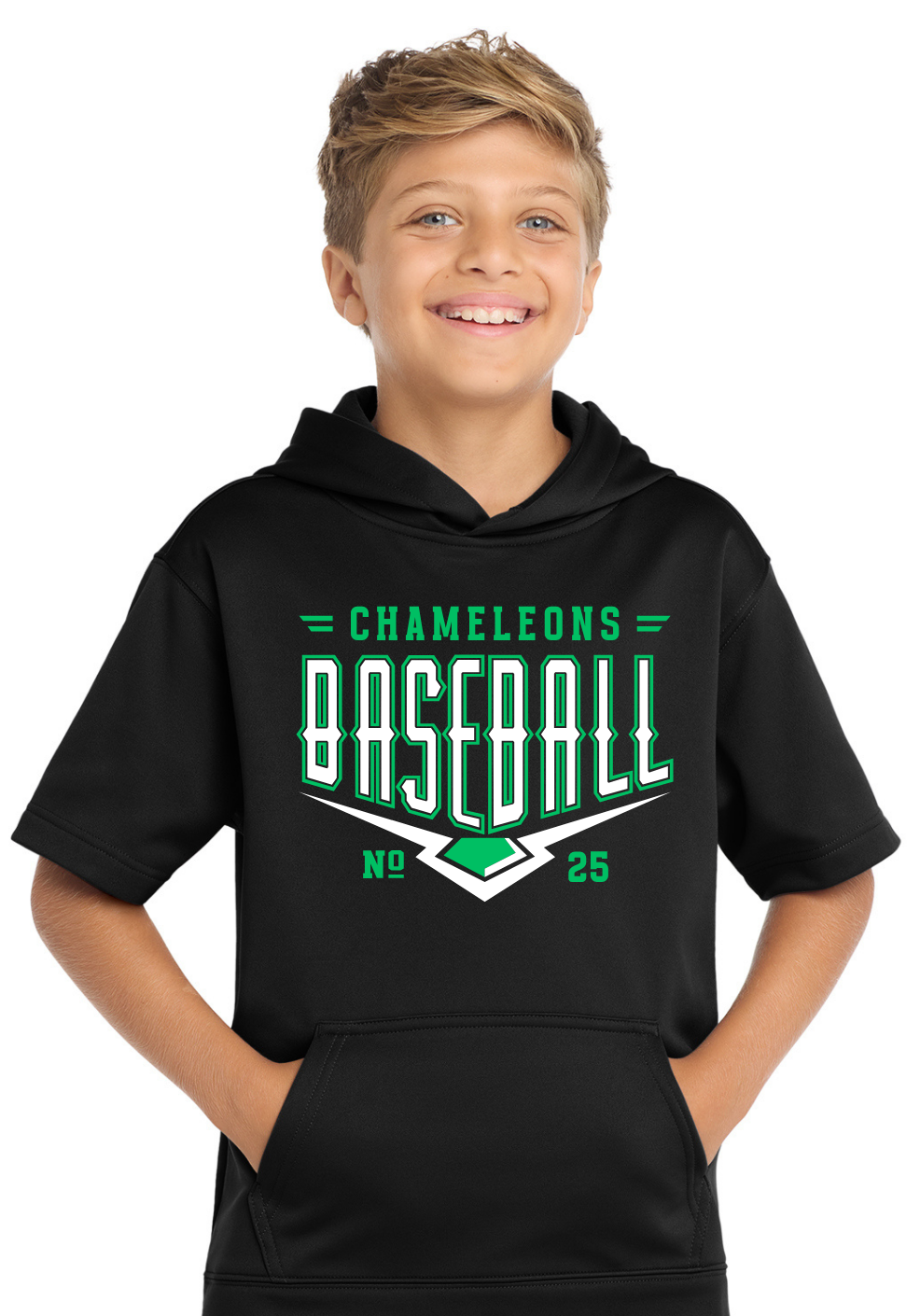 Youth Short Sleeve Hoodie